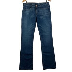 Vintage Earnest Sewn Bootcut Jeans Womens 31‎ Keaton Dark Wash Denim y2k 90s